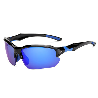 Unisex Techsuit 9301 Cycling Glasses, UV Protection, Black Purple