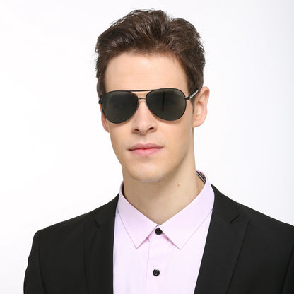 Men's Techsuit 2150 Sunglasses, Polarized, UV Protection, Black Gray
