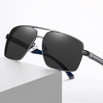 Men's Techsuit LM001 Sunglasses, Polarized, UV Protection, Photochromic Gray