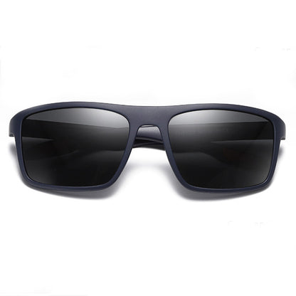 Men's Techsuit TR90 Sunglasses (MM101), Polarized, UV Protection, Blue Red