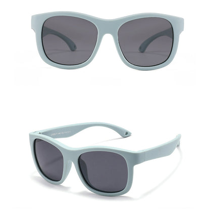 Techsuit Baby Sunglasses 8306-C31, Polarized, Black Blue