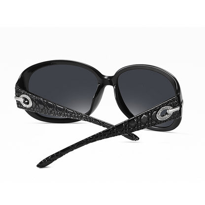 Women's Techsuit 2012 Sunglasses, Polarized, UV Protection, Black Red Gray