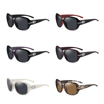 Women's Techsuit 2012 Sunglasses, Polarized, UV Protection, Black Red Gray