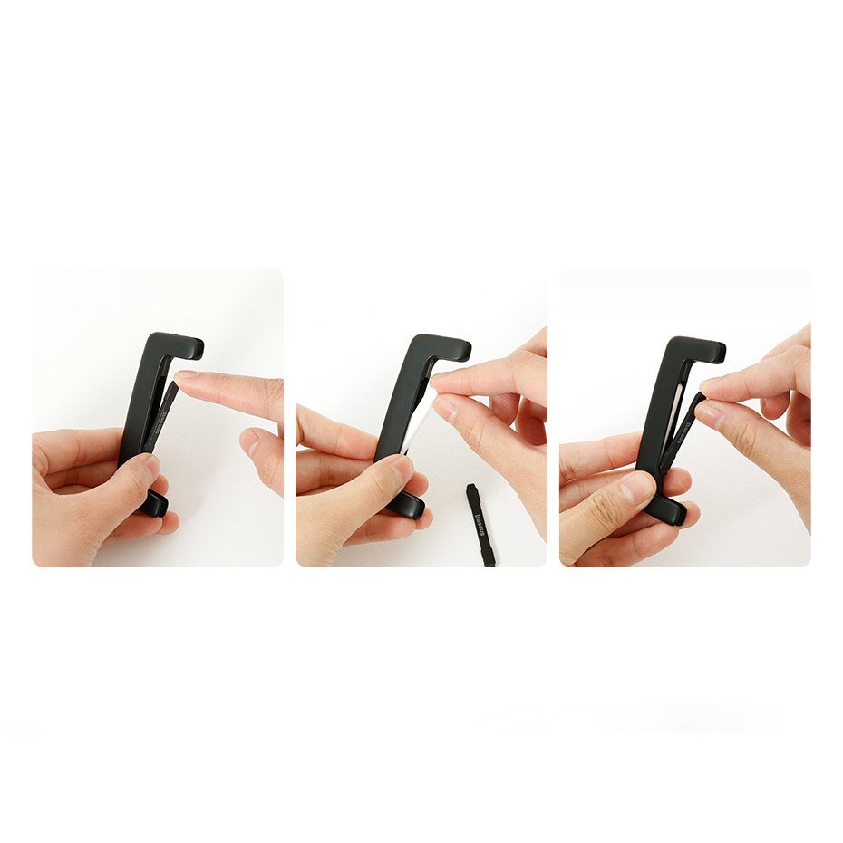 Baseus Paddle Ultrathin Car Air Freshener, Black SUXUN-BP01