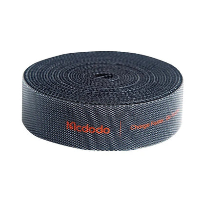 McDodo VS-0961 Cable Organizer Belt, Velcro, 3m, Black