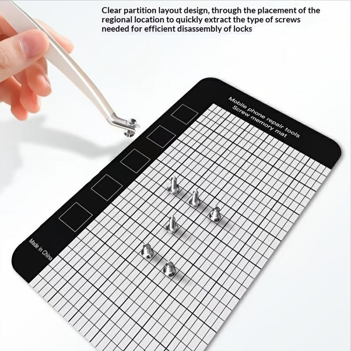 Jiafa Magnetic Screw Pad, 145mm x 45mm