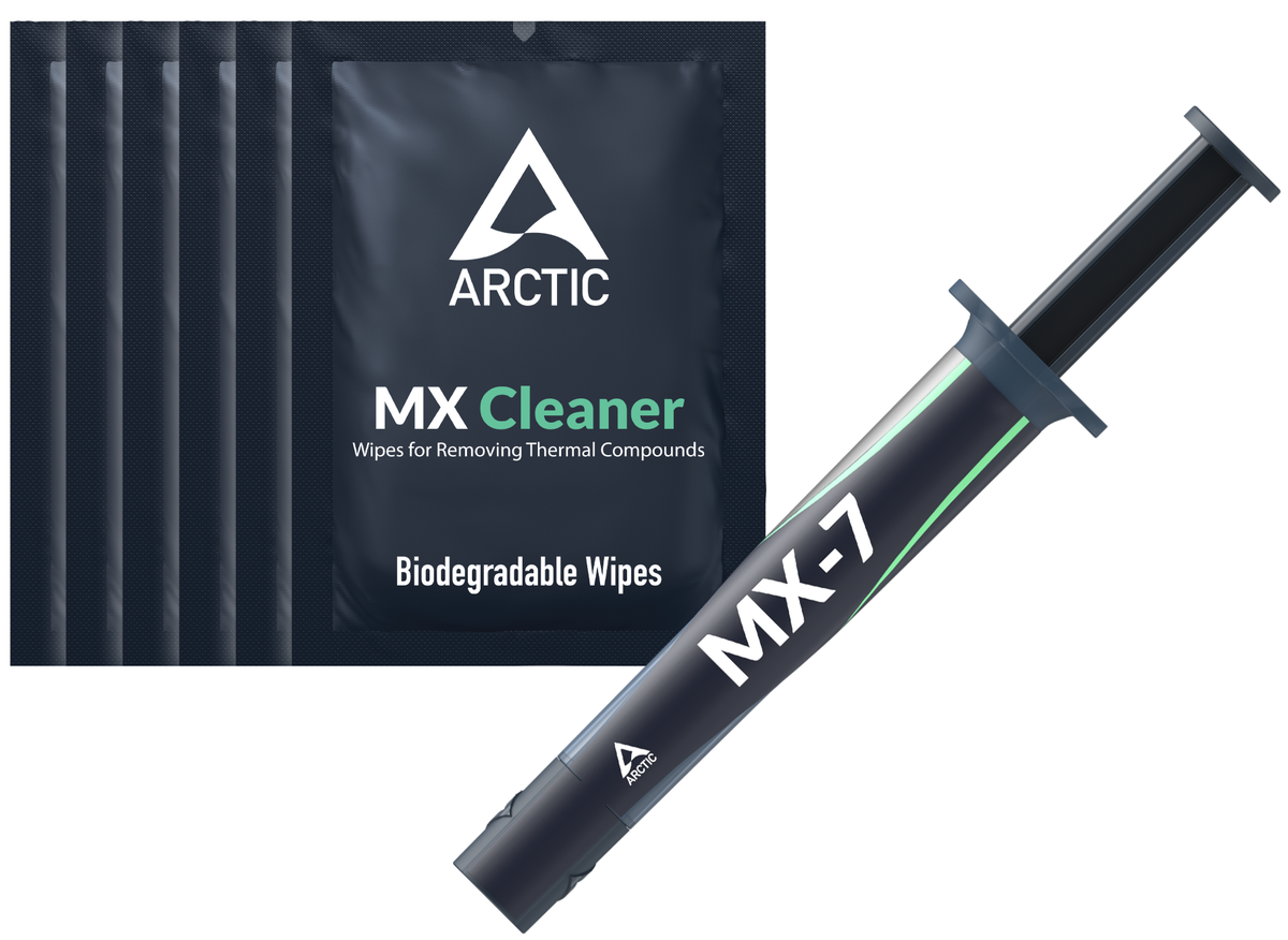 Θερμοαγώγιμη Πάστα ARCTIC MX-7 + Μαντηλάκια MX Cleaner, Τύπος Σύριγγας, 4g ACTCP00092A