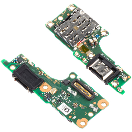 Honor Magic4 Lite SIM Card with Charging Connector - Microphone - SIM Reader Module Honor Magic4 Lite, Service Pack 0235ABSG 
