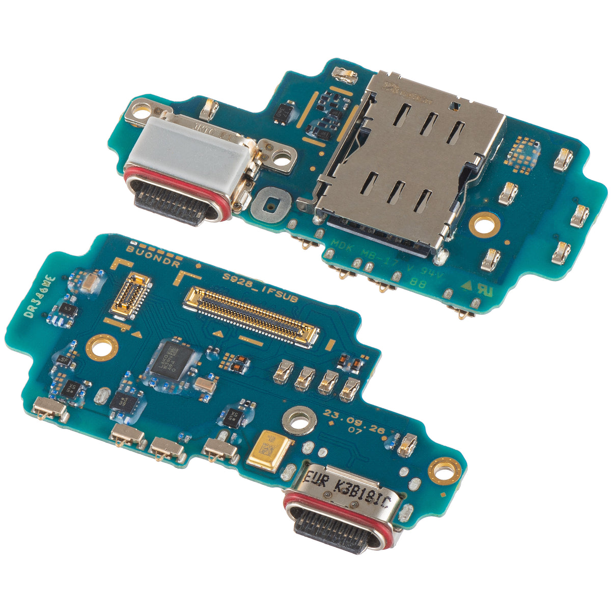 Charging Connector Board - Microphone - SIM Reader Module Samsung Galaxy S24 Ultra S928