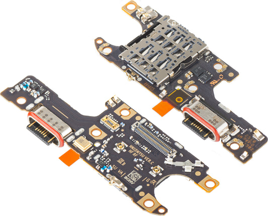 Charging Connector Board - Microphone - SIM Reader Module Honor 400, Service Pack 0235APPK