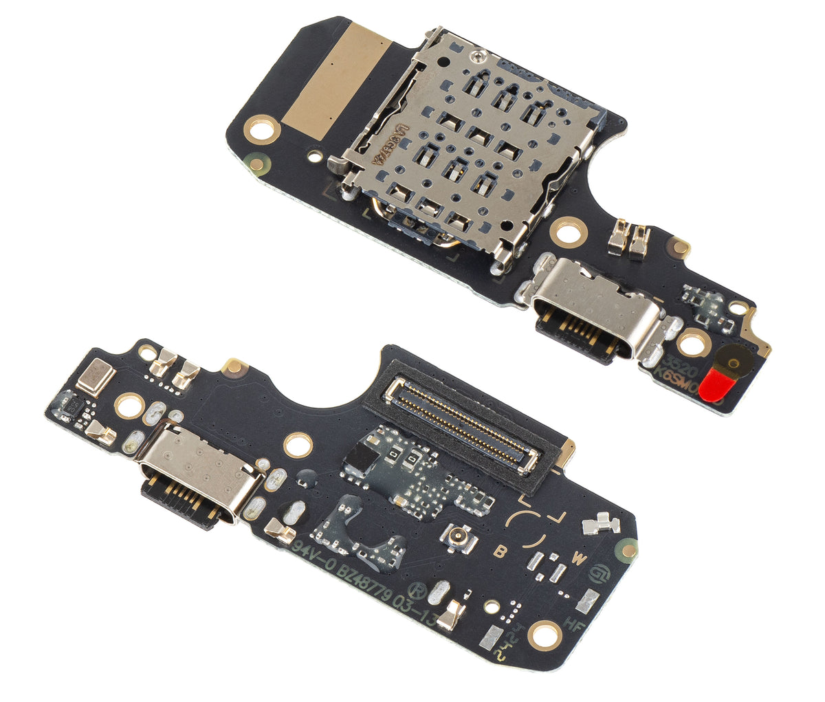 Charging Connector Board - Microphone - SIM Reader Module Xiaomi Redmi Note 12 Pro 4G
