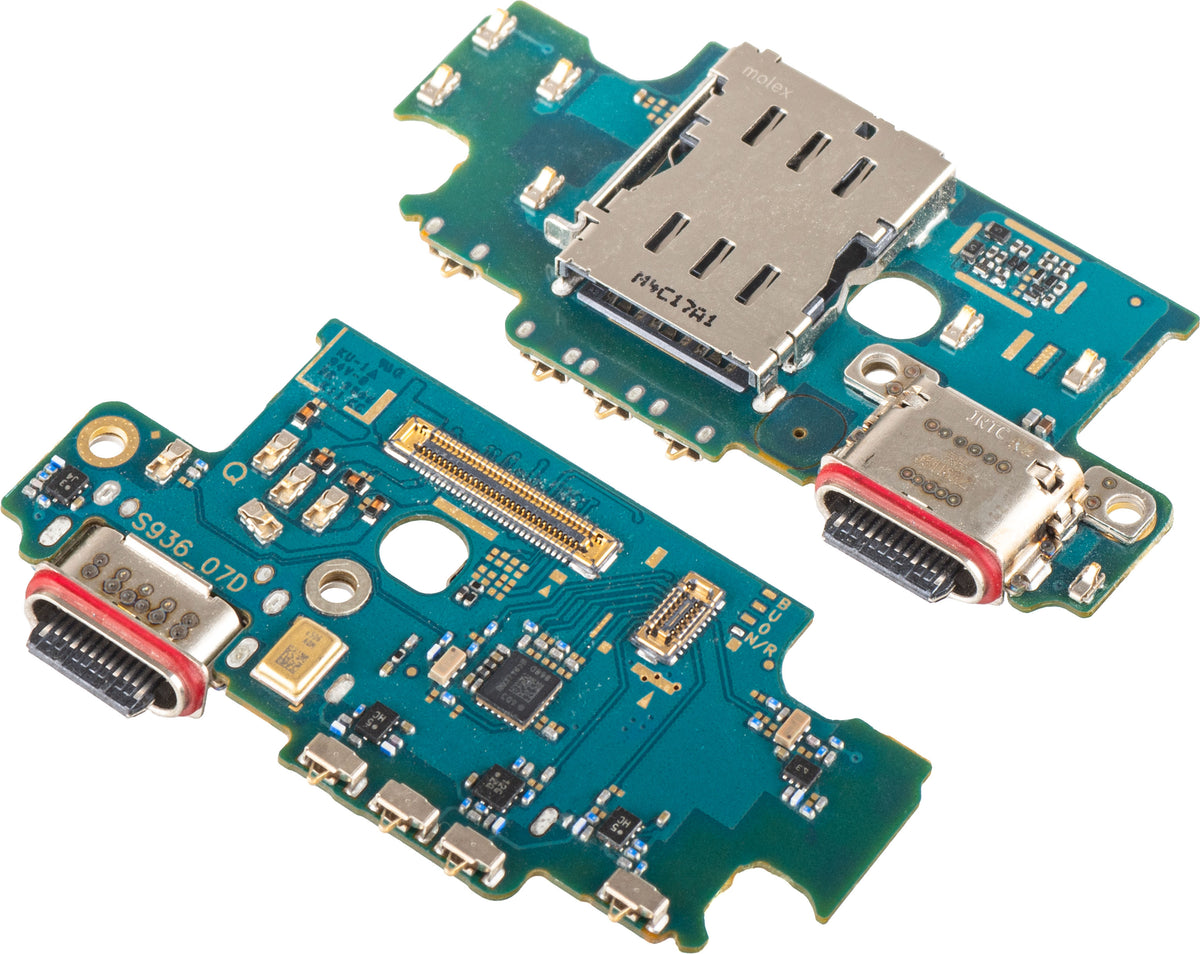 Charging Connector Board - Microphone - SIM Reader Module Samsung Galaxy S25+ S936