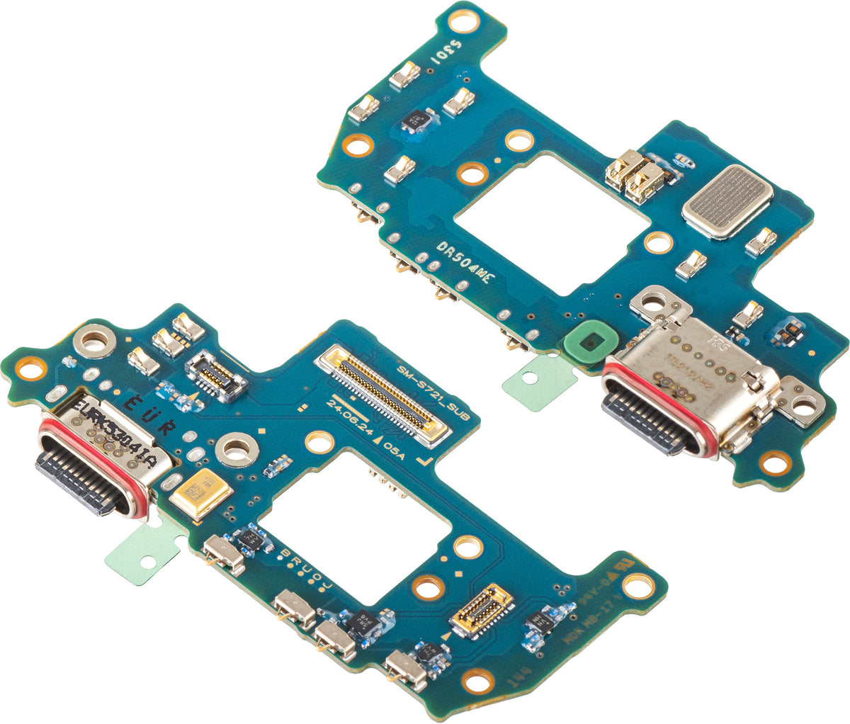 Charging Connector Board - Microphone Samsung Galaxy S24 FE S721, Swap GH96-17724A