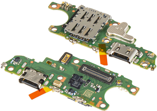Charging Connector Board - Microphone - SIM Reader Module Honor 600e / 600 Lite, Service Pack 0235ASVM