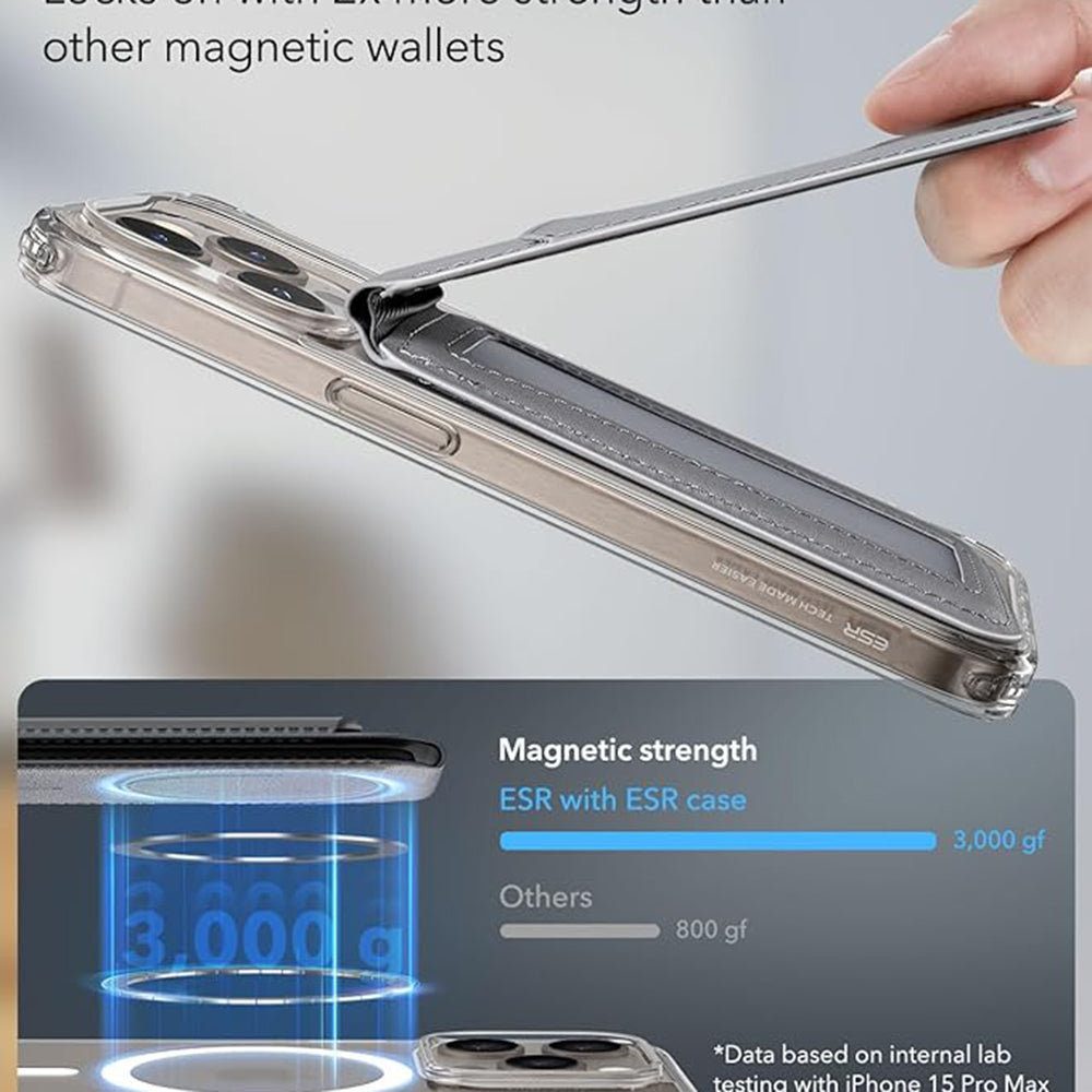 Magsafe Wallet, ESR, Gray