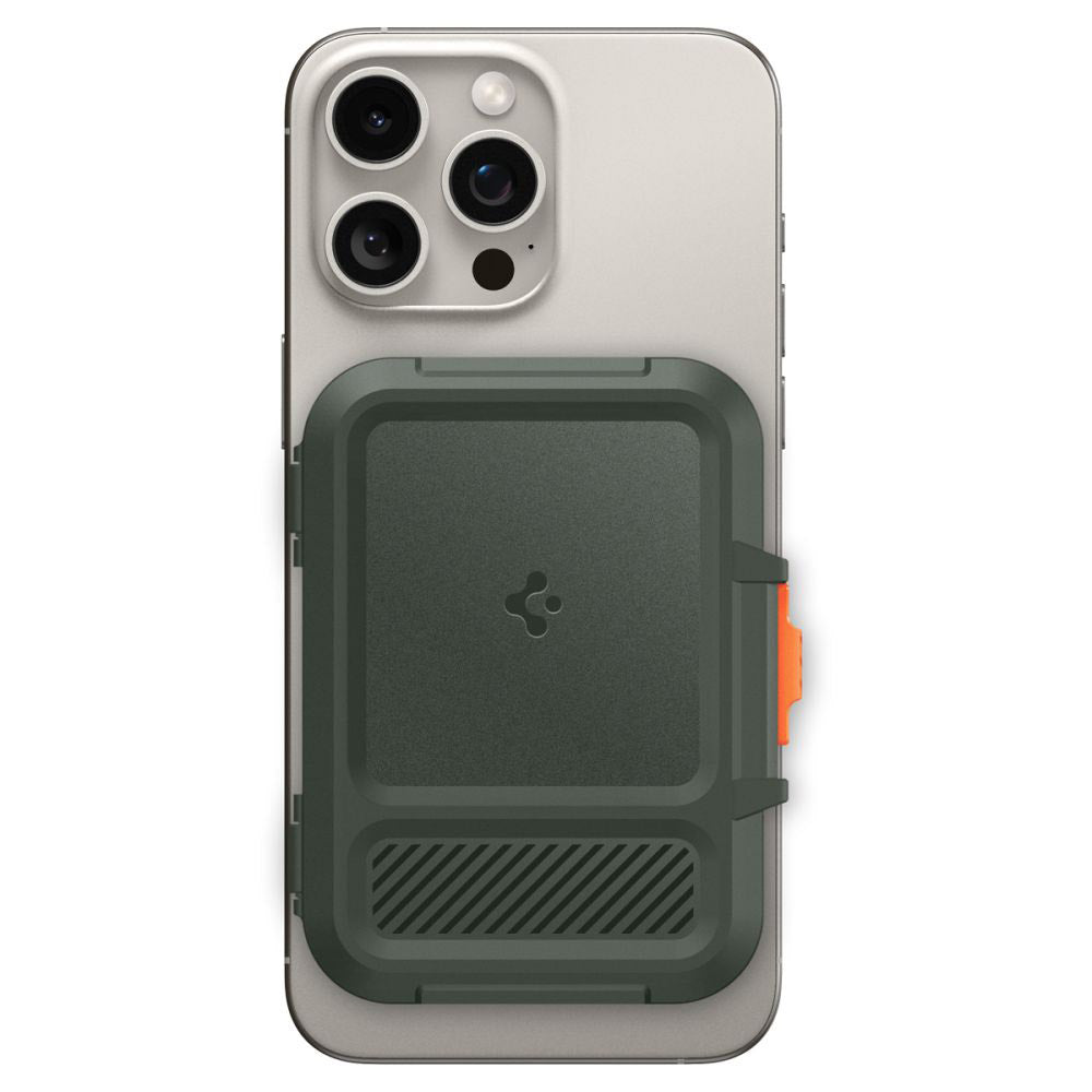 Πορτοφόλι Magsafe, Spigen, Lock Fit, Πράσινο AFA08528