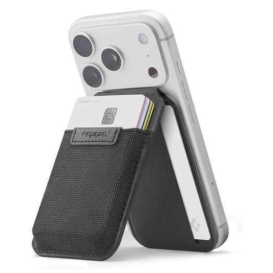 Πορτοφόλι MagSafe, Spigen, Slim Fold Tripod S314-4, Μαύρο AFA11591
