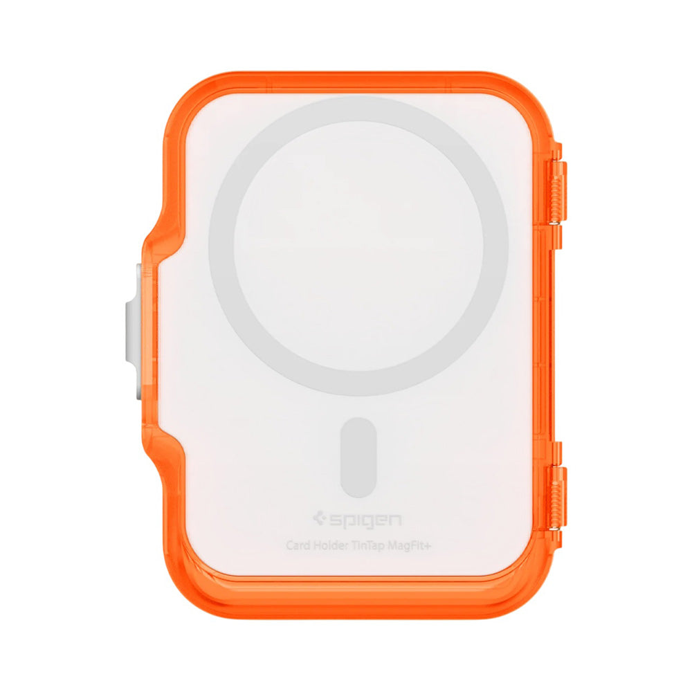 Πορτοφόλι MagSafe, Spigen, TinTap MagFit+, Σατινέ Πορτοκαλί AFA11381