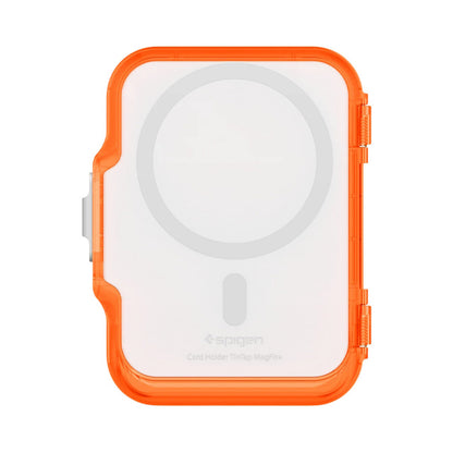 Πορτοφόλι MagSafe, Spigen, TinTap MagFit+, Σατινέ Πορτοκαλί AFA11381