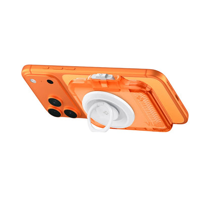 Πορτοφόλι MagSafe, Spigen, TinTap MagFit+, Σατινέ Πορτοκαλί AFA11381