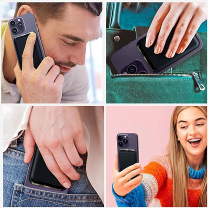 Πορτοφόλι MagSafe, Tech-Protect, Magwallet Carbon, Μαύρο