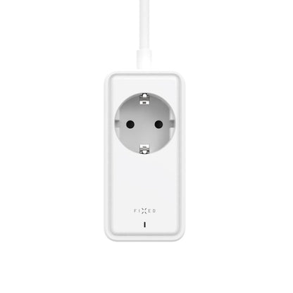Fixed Extension Cord, 1 x Schuko - 2 x USB-A - 2 x USB-C, White