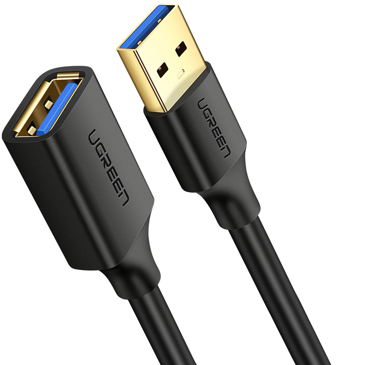 Παράταση USB 3.0 UGREEN US129, 1m, Μαύρο