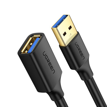 Παράταση USB 3.0 UGREEN US129, 3m, Μαύρο