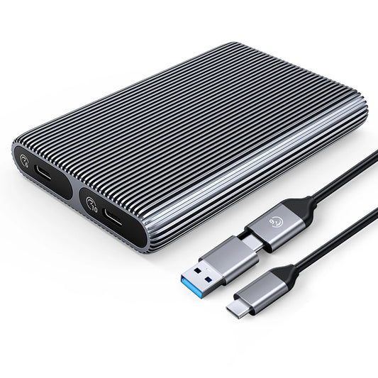 Rack Orico AM2C3-2SN Dual Disk για SSD M.2 NVMe, Γκρι