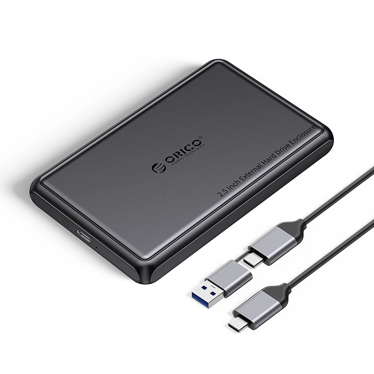 Orico DDL25-C3 Rack for HDD / SSD SATA 2.5inch, USB-C, Black