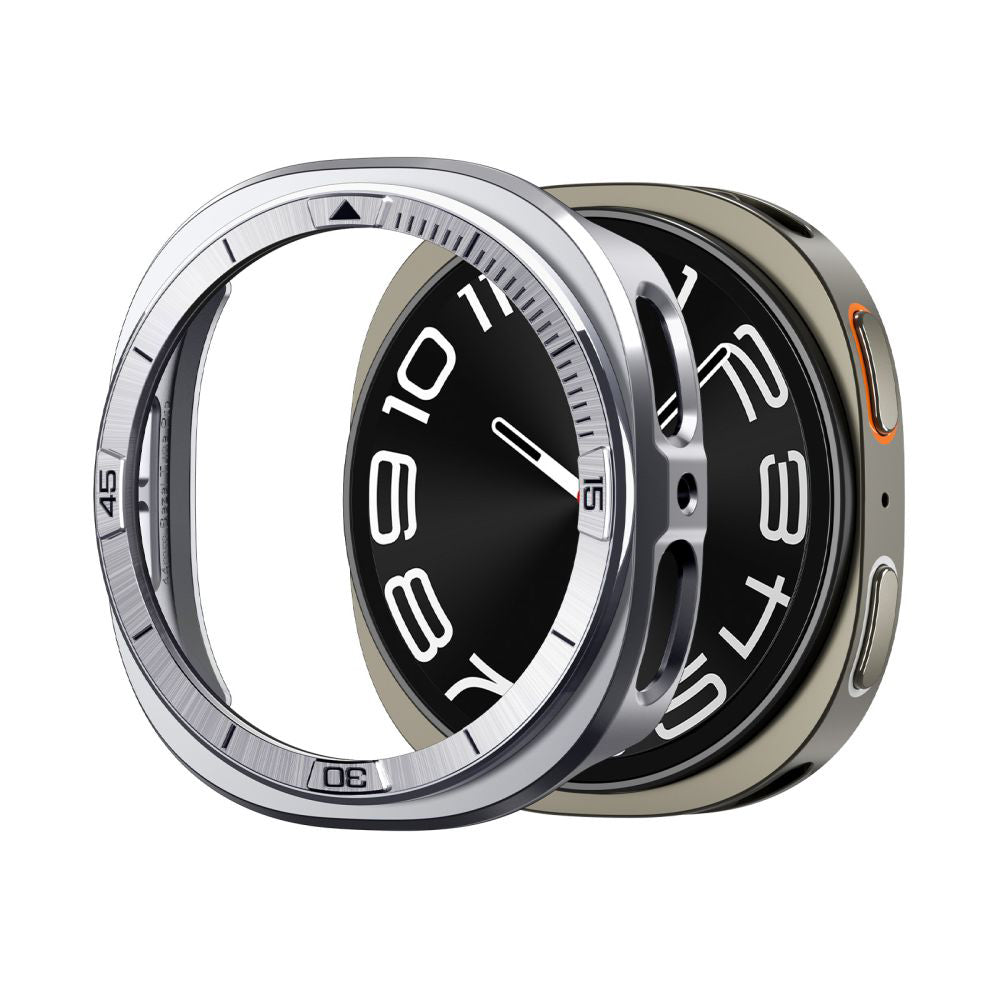 Προστατευτικό πλαίσιο Spigen Tune Pro Pilot για Samsung Galaxy Watch9 / Watch8 44mm, Ασημί ACS10011