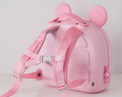 Σακίδιο Πλάτης Picocici Kids Travel Ears K52, Ροζ