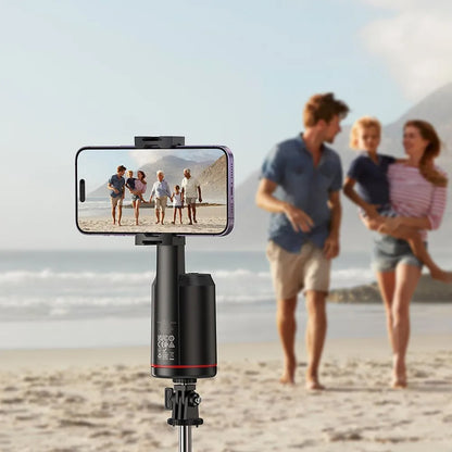 HOCO K23 Face Tracking 360 Stand, Universal, Black