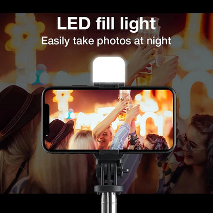 Selfie Stick Bluetooth Techsuit L02s, Universal, Black