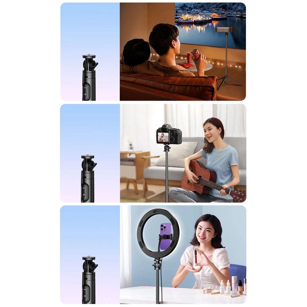 UGREEN LP586 Bluetooth Selfie Stick, Universal, Black
