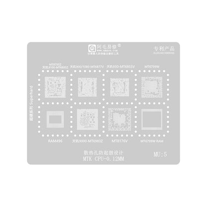 Σίτα BGA Amaoe για CPU MTK MU1-5