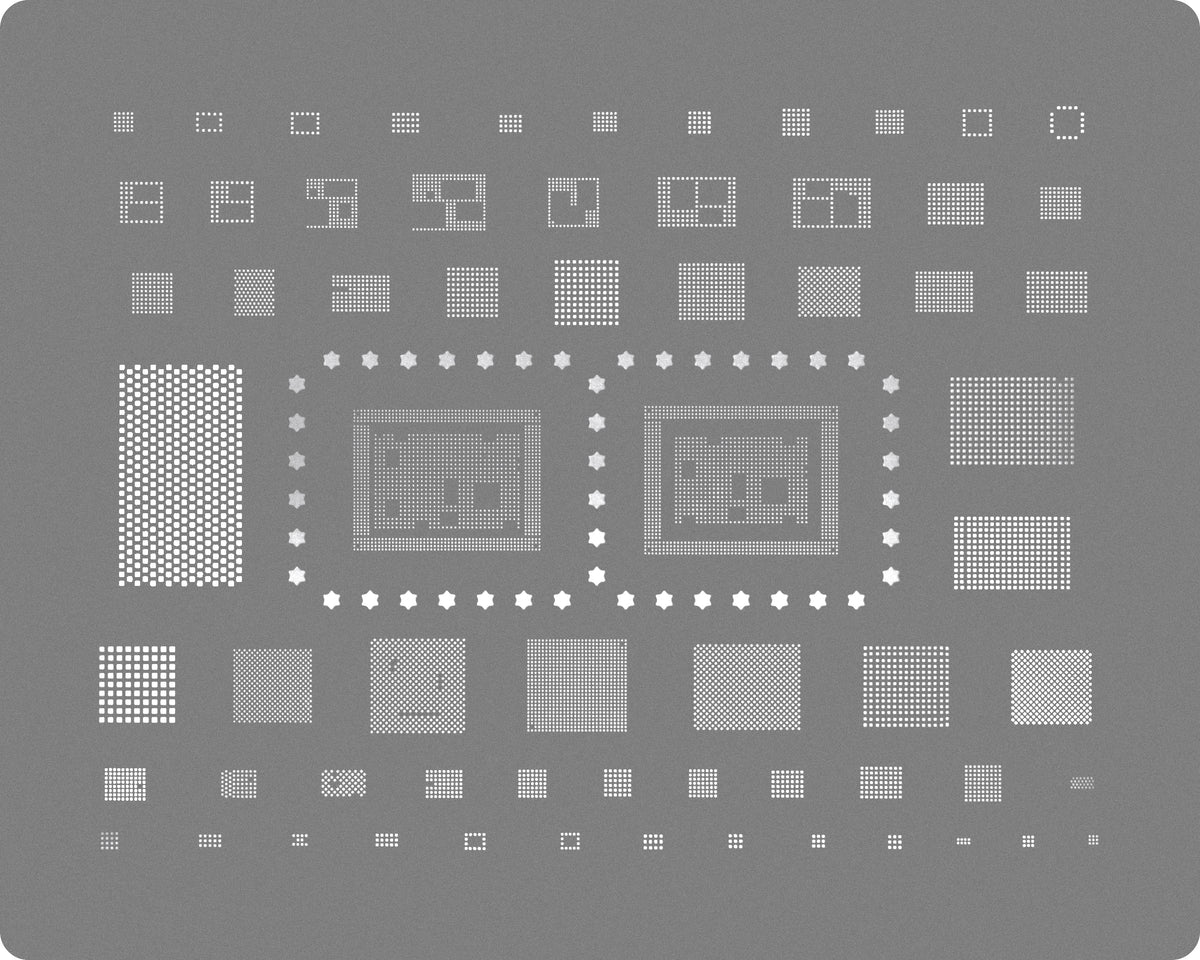 BGA Stencil Relife RL-044 IPZ16 for Apple iPhone 17, CPU