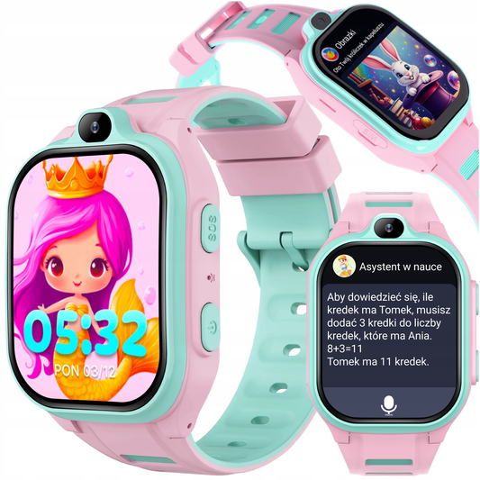 Έξυπνο ρολόι Forever Kids Boost KW-530 Call, Ροζ