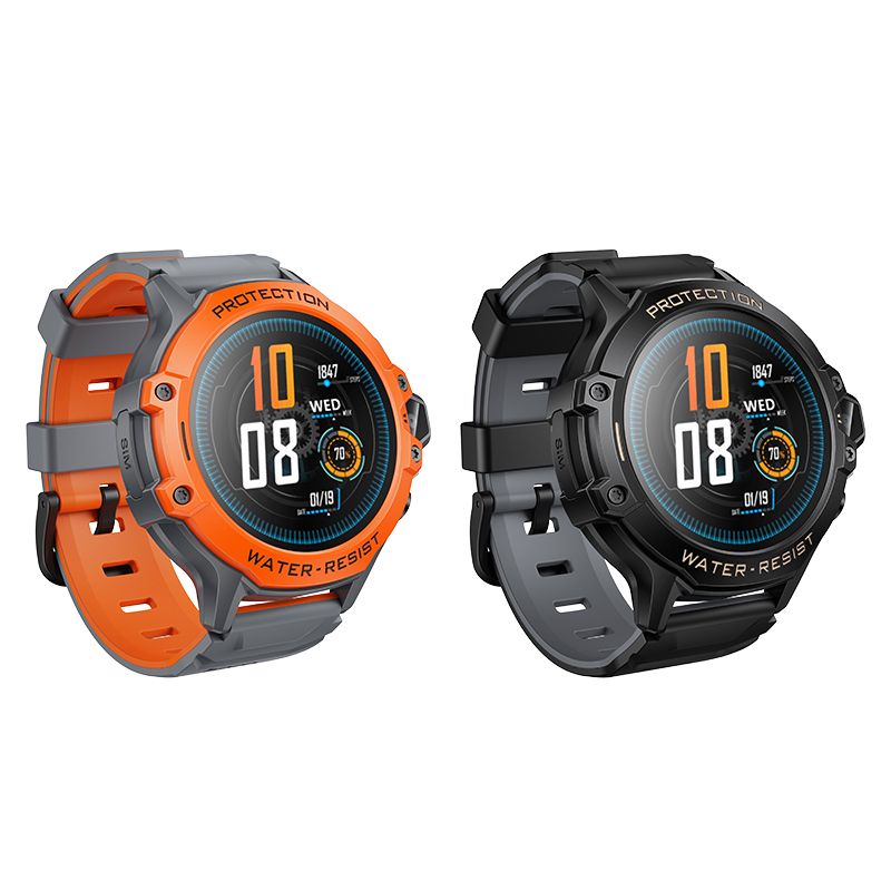Smartwatch HOCO Y107 Kids Call, Πορτοκαλί
