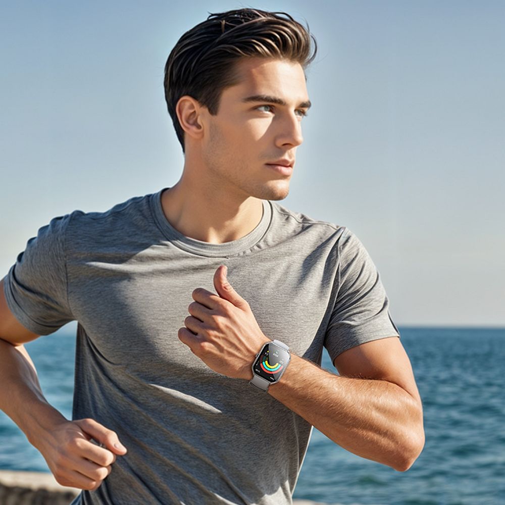 HOCO Y28 Call Smartwatch, Silver