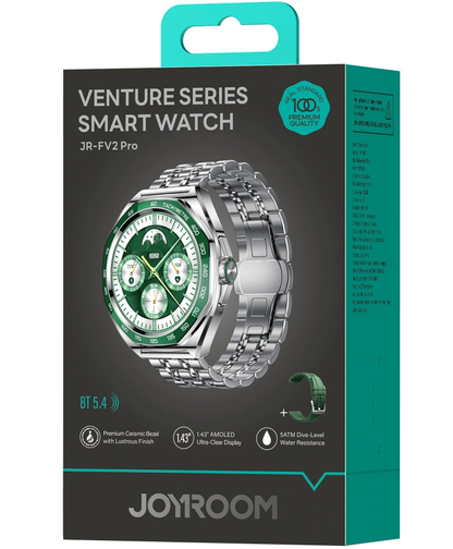 Smartwatch Joyroom JR-FV2 Pro Call, Ασημί