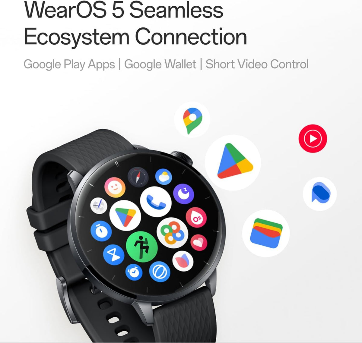Smartwatch OnePlus Watch 3, 43mm, Black 5491100421