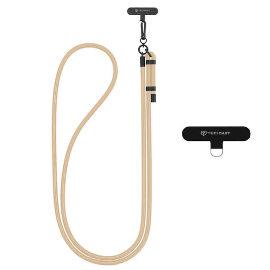 Techsuit Phone Lanyard RCS1-08, Beige