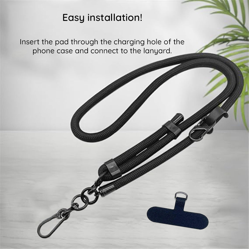 Techsuit Phone Lanyard RCS1-33, Red