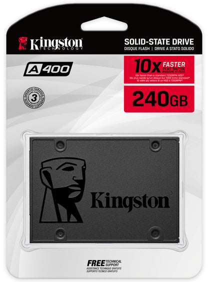 Solid State Drive (SSD) Kingston A400, 240GB, 2.5inch, SATA III SA400S37/240G