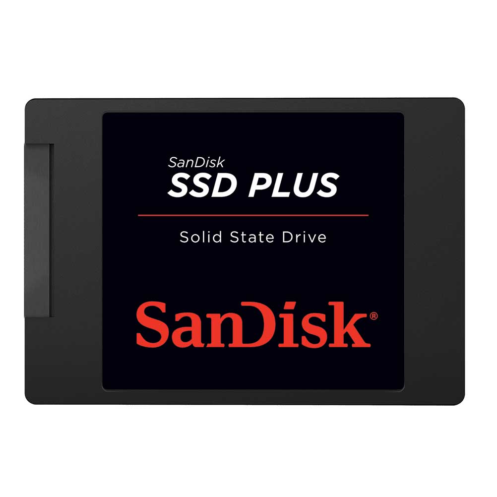 Στερεάς Κατάστασης Δίσκος (SSD) SanDisk Plus, 240GB, 2.5 ίντσες, SATA III SDSSDA-240G-G26