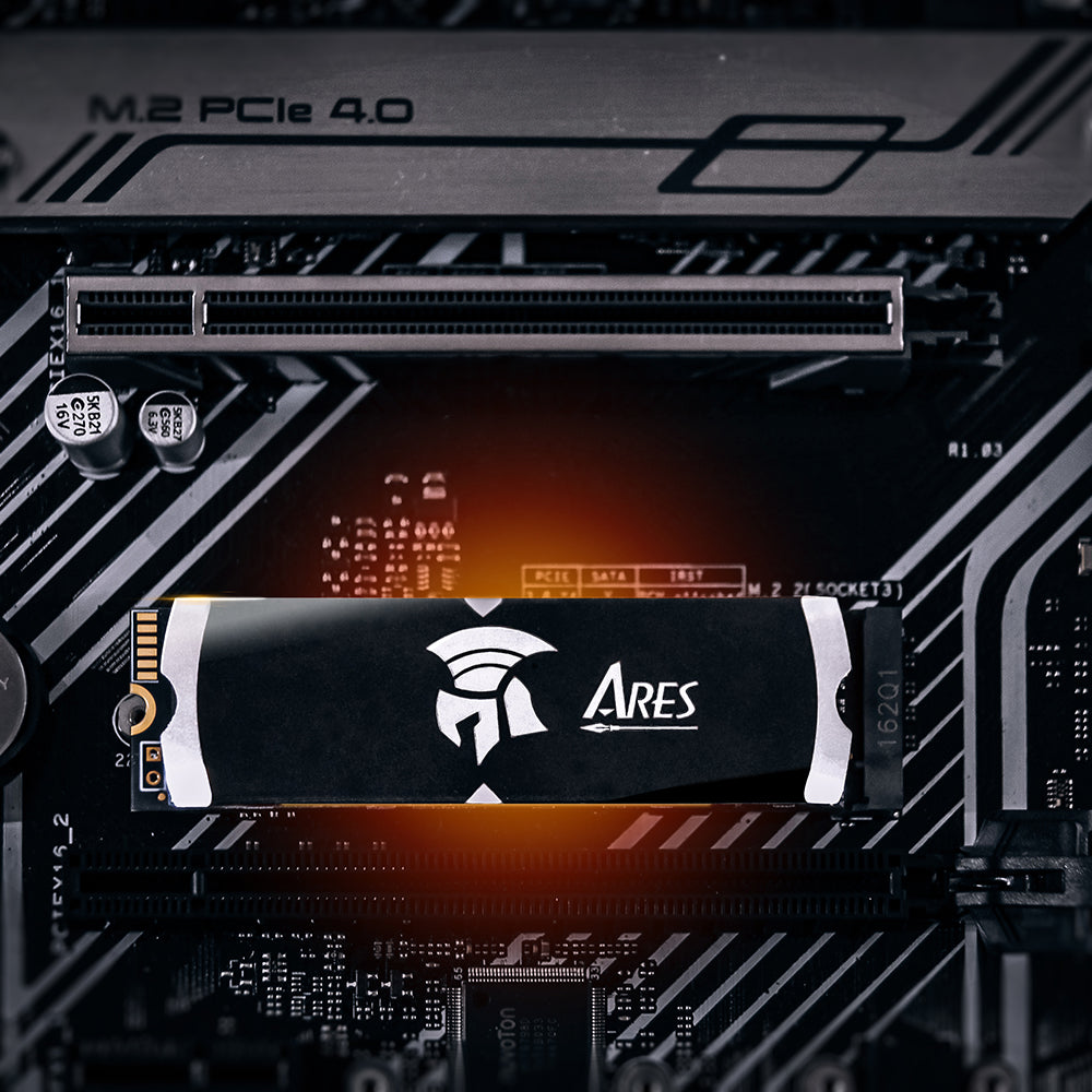 Solid State Drive (SSD) Dato Ares Dark Sword, 1TB, NVMe 1.4, PCIE Gen4x4, Black ARSDSK-1TB