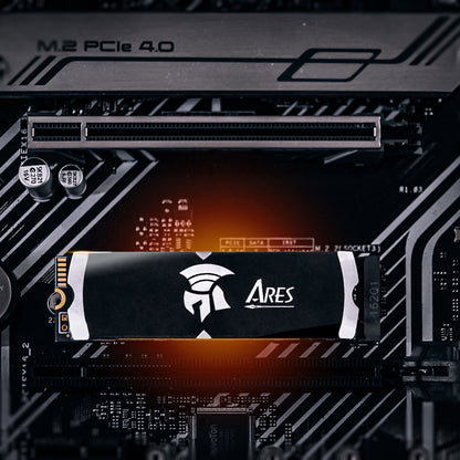 Solid State Drive (SSD) Dato Ares Dark Sword, 1TB, NVMe 1.4, PCIE Gen4x4, Black ARSDSK-1TB