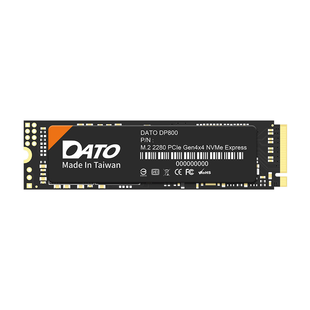 Solid State Drive (SSD) Dato DP800, 512GB, NVMe M.2 2280, PCIe DP800SSD-512GB