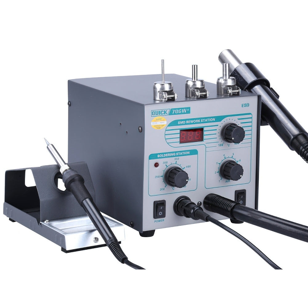 Quick 706W+ Hot Air Station and Soldering Iron